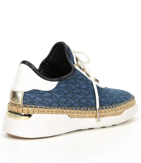 michael kors denim sneakers